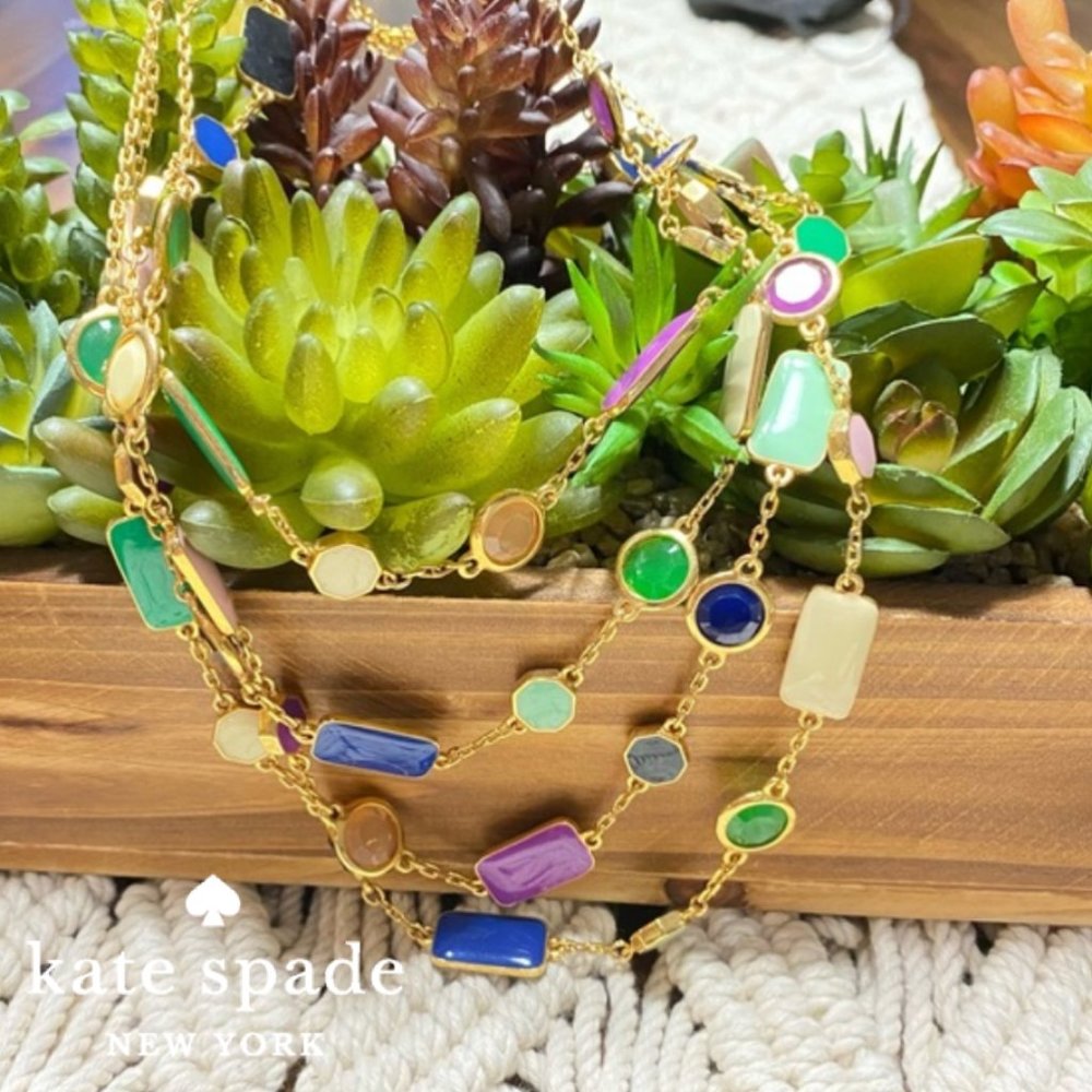 kate spade | Pop Palette multi strand necklace #138 - Picture 3 of 8
